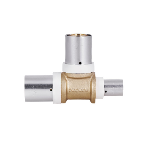 Трійник прес SharkBite 26х26х16 мм (SNP03262616BB)