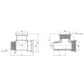 Тройник SD Plus 1/2" ВВЗ SD41315