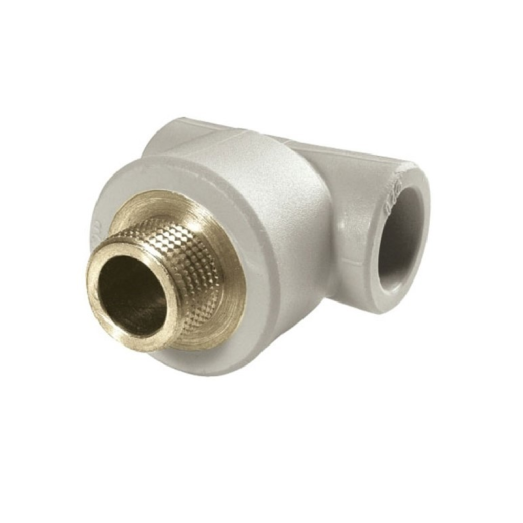 Трійник з зовнішньою різьбою dn20-1/2" ППР KAN (1209259000)