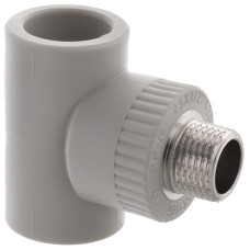 Тройник с наружной резьбой ППР KOER 25x1/2"