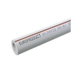 Труба Композит Алюміній PN20 50x8,4 ППР EUROPRODUCT (EP5014)
