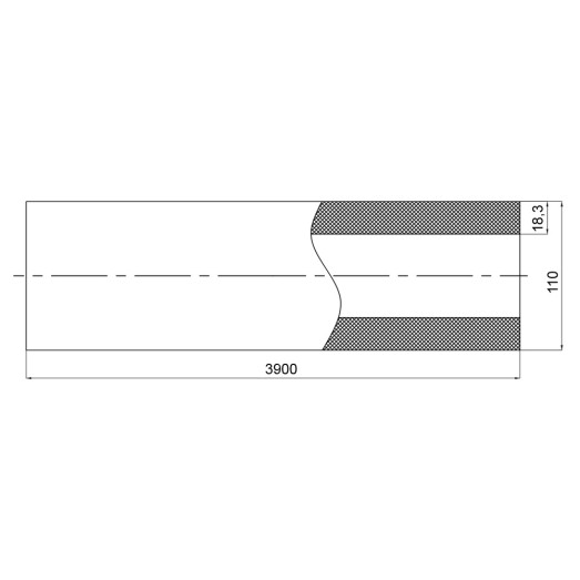 Труба PPR Blue Ocean 110х18,3 (BOHWXX11XXX20)