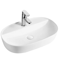 Умывальник накладной керамический Mixxus Premium Ellipse-0202 610x400x120mm (MP6483)