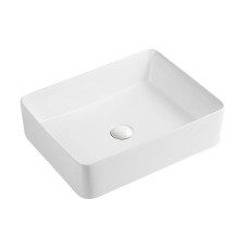Умывальник накладной керамический Mixxus Premium Quadro-0102 520x410x130mm (MP6488)