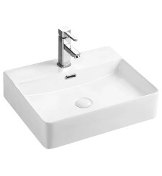 Умывальник накладной керамический Mixxus Premium Quadro-0201 500x420x120mm (MP6478)