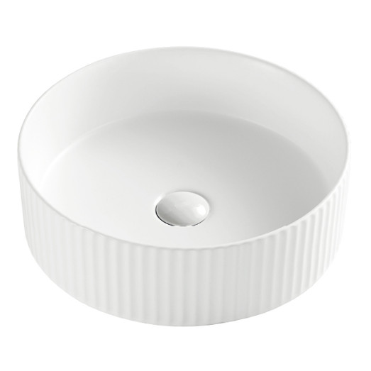 Умывальник накладной керамический Mixxus Premium Wave-0101 400x400x125mm (MP6491)