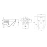 Унитаз-биде подвесной с электронным управлением Koer TB-0101 Smart (KR6117)