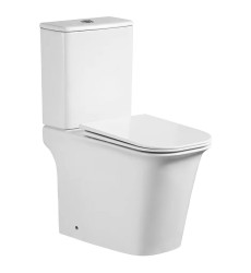 Унитаз-компакт Mixxus WAVE-0404-R 630х350х805mm, система смыва RIMLESS (MI6692)