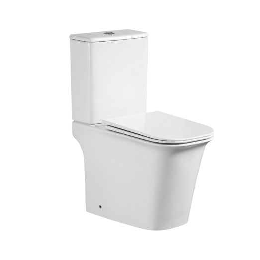 Унитаз-компакт Mixxus WAVE-0404-R 630х350х805mm, система смыва RIMLESS (MI6692)