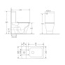 Унитаз-компакт Qtap Cardinal Ultra Quiet безободковый с сиденьем Soft-close (QT04222168AUQ3W)