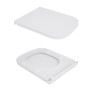 Унитаз-компакт Qtap Cardinal Ultra Quiet безободковый с сиденьем Soft-close (QT04222168AUQ3W)