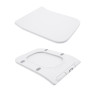 Унитаз-компакт Qtap Crow безободковый с сиденьем Soft-close (QT05222170W)