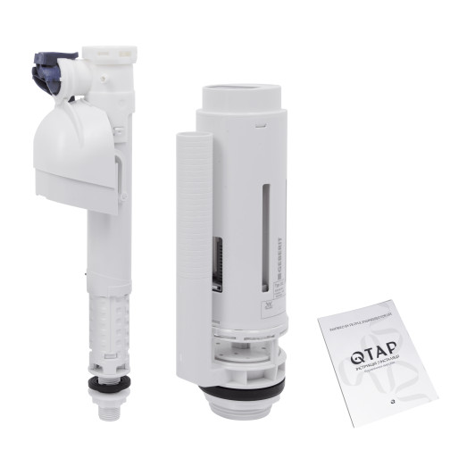 Унитаз-компакт Qtap Crow безободковый с сиденьем Soft-close (QT05222170W)