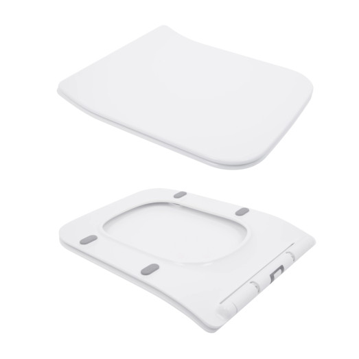Унитаз-компакт Qtap Crow Eco безободковый с сиденьем Soft-close (QTCRO27W48750)