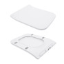 Унитаз-компакт Qtap Crow Eco безободковый с сиденьем Soft-close (QTCRO27W48750)