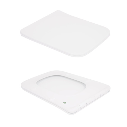 Унитаз-компакт Qtap Kalao безободковый с сиденьем Soft-close (QT08221213AW)