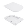 Унитаз-компакт Qtap Nando безободковый с сиденьем Soft-close (QT12221222AW)