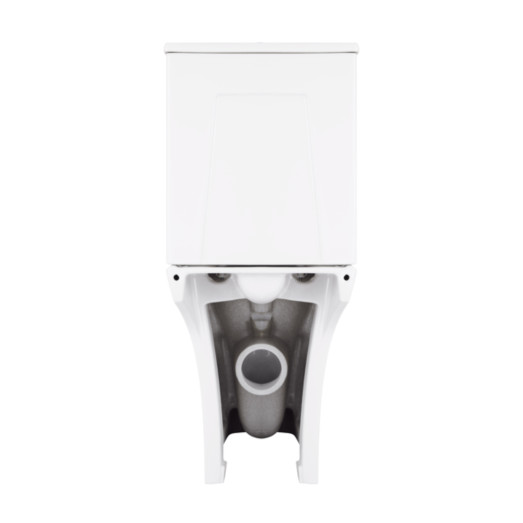 Унитаз-компакт Qtap Presto Quadro безободковый с сиденьем Soft-close (QT24221215AW)