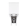 Унитаз-компакт Qtap Presto Quadro безободковый с сиденьем Soft-close (QT24221215AW)