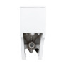Унитаз-моноблок напольный Qtap Kolibri Ultra Quiet безободковый с сиденьем Soft-close (QT10226380W)