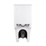 Унитаз-моноблок напольный Qtap Swan Ultra Quiet безободковый с сиденьем Soft-close (QT16226080AW)