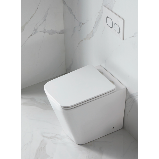 Унитаз напольный безбачковый Mixxus Premium QUADRO-0701-R 600х355х410mm (MP6590)