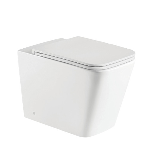 Унитаз напольный безбачковый Mixxus Premium QUADRO-0701-R 600х355х410mm (MP6590)