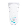 Унитаз напольный Qtap Grand Ultra Quiet безободковый с сиденьем Soft-close white (QT26228301W)