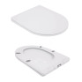 Унитаз напольный Qtap Jay Eco Ultra Quiet с сиденьем Soft-close White (QTJAY27W48749)