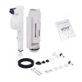 Унитаз напольный Qtap Jay Eco Ultra Quiet с сиденьем Soft-close White (QTJAY27W48749)