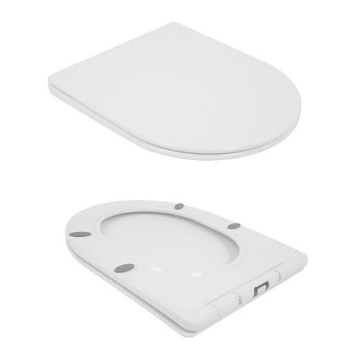 Унитаз напольный Qtap Jay Ultra Quiet с сиденьем Soft-close (QT07222175TW)
