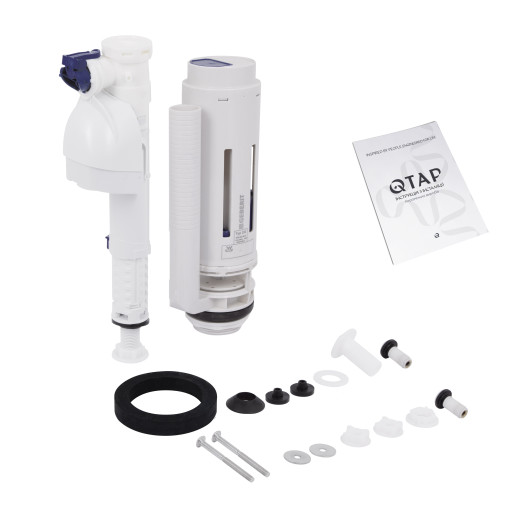 Унитаз напольный Qtap Jay Ultra Quiet с сиденьем Soft-close (QT07222175TW)