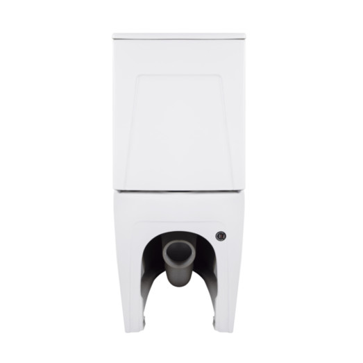 Унитаз напольный Qtap Robin New Ultra Quiet безободковый с сиденьем Soft-close white (QT13226083AW)