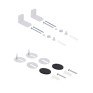 Унитаз напольный Qtap Robin Ultra Quiet безободковый с сиденьем Soft-close MATT BLACK (QT13226083AMB)