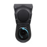 Унитаз напольный Qtap Robin Ultra Quiet безободковый с сиденьем Soft-close MATT BLACK (QT13226083AMB)