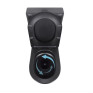 Унитаз напольный Qtap Scorpio Ultra Quiet безободковый с сиденьем Soft-close MATT BLACK (QT14226088AMB)