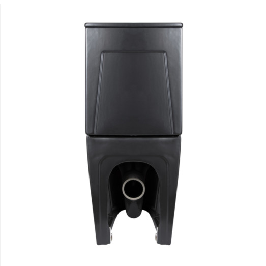 Унитаз напольный Qtap Scorpio Ultra Quiet безободковый с сиденьем Soft-close MATT BLACK (QT14226088AMB)