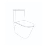 Унитаз напольный Qtap Swan Ultra Quiet с сиденьем Soft-close (QT16222182TW)