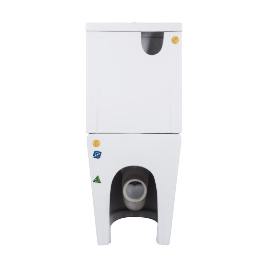 Унитаз напольный Qtap Swan Ultra Quiet с сиденьем Soft-close (QT16222182TW)