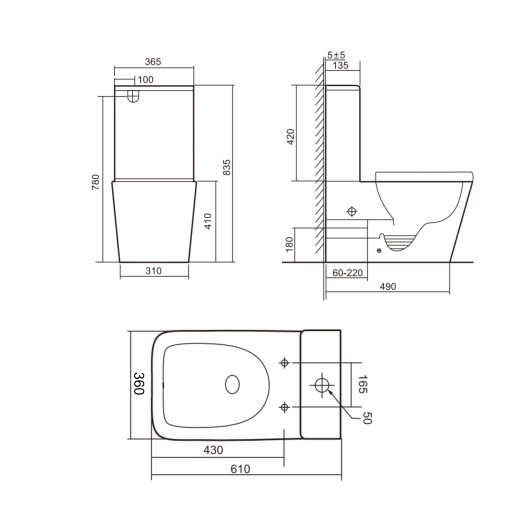 Унитаз напольный Qtap Tern Ultra Quiet безободковый с сиденьем Soft-Close White (QT17226003AW)