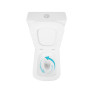 Унитаз напольный Qtap Tern Ultra Quiet безободковый с сиденьем Soft-Close White (QT17226003AW)
