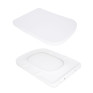 Унитаз напольный Qtap Tern Ultra Quiet безободковый с сиденьем Soft-Close White (QT17226003AW)