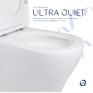 Унитаз напольный Qtap Virgo Ultra Quiet безободковый с сиденьем Soft-close white (QT18226092AW)