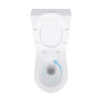 Унитаз напольный Qtap Virgo Ultra Quiet безободковый с сиденьем Soft-close white (QT18226092AW)