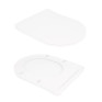 Унитаз напольный Qtap Virgo Ultra Quiet безободковый с сиденьем Soft-close white (QT18226092AW)