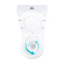 Унитаз напольный Qtap Vlasta Ultra Quiet безободковый с сиденьем Soft-close white (QT28228300W)
