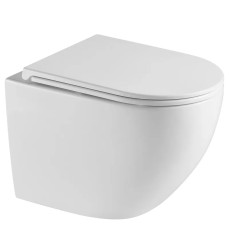 Унитаз подвесной Mixxus Premium Ellipse-0303-R 520x365x360mm, система смыва Rimless (MP6463)