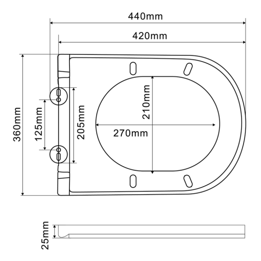 Унитаз подвесной Mixxus Premium ELLIPSE-0309-T1 GRAY 530x360x350mm (MP6655)