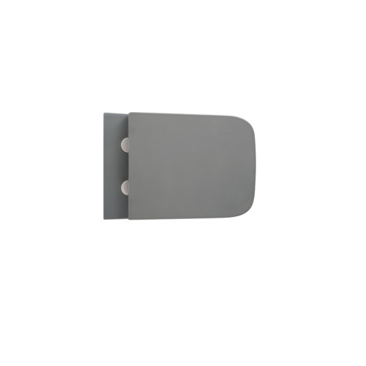 Унитаз подвесной Mixxus Premium QUADRO-0305-R GRAY 510x350x345mm система смыва RIMLESS (MP6656)