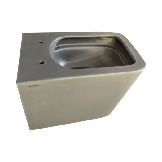 Унитаз подвесной Mixxus Premium QUADRO-0305-R GRAY 510x350x345mm система смыва RIMLESS (MP6656)